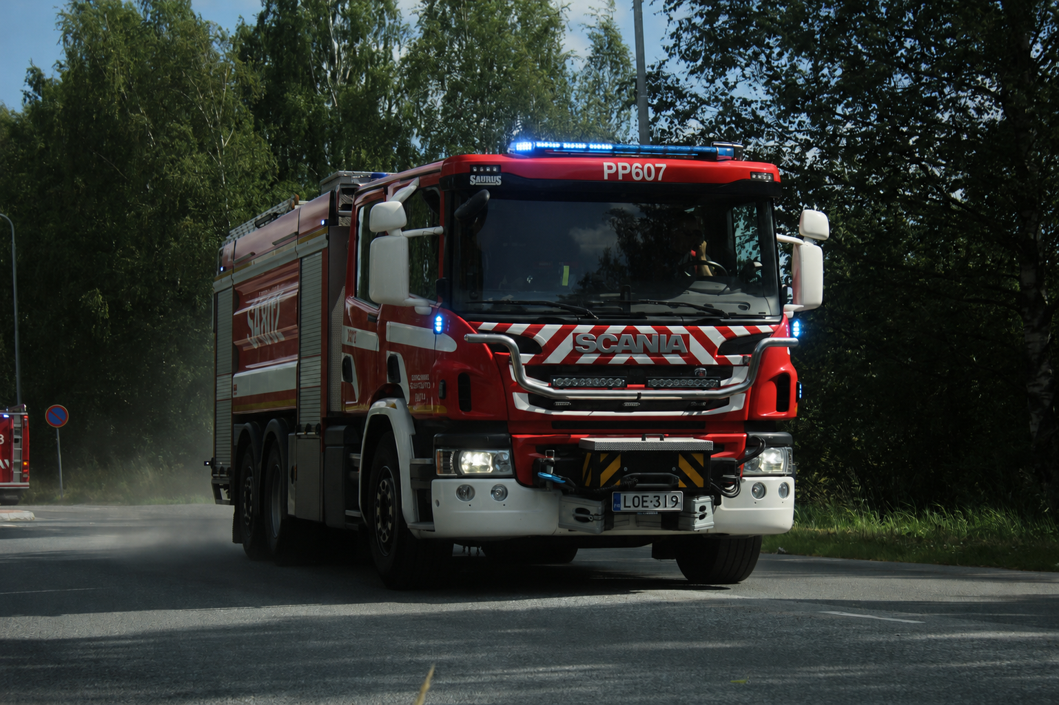 Kaukolämpövuoto kasteli Tuontitukun varaston