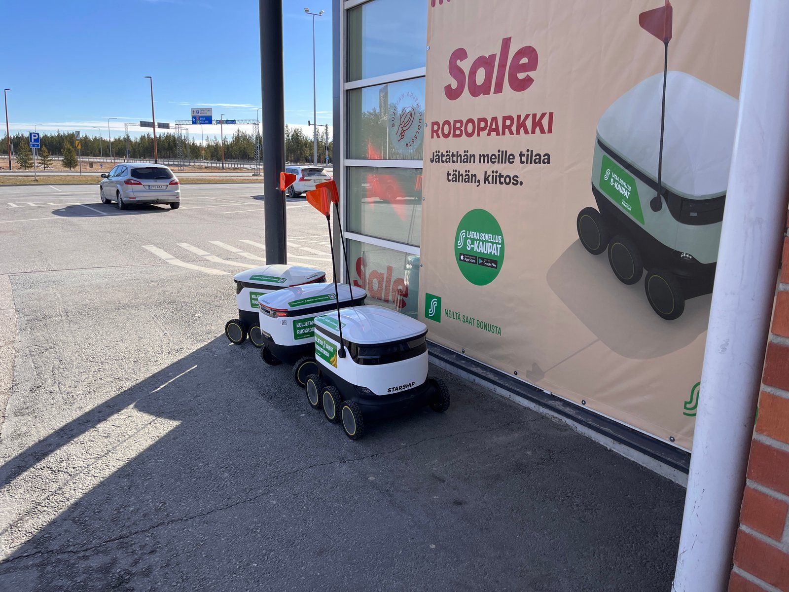 S-ryhmän ruokarobotit vihdoin Kalajoelle